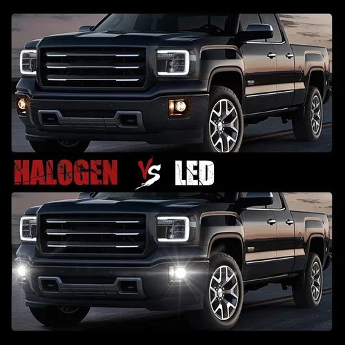 Miniatura 2 de BUNKER INDUST Luces antiniebla LED para GMC Sierra 1500 2014-2015, kit de lámpara antiniebla de conducción de parachoques