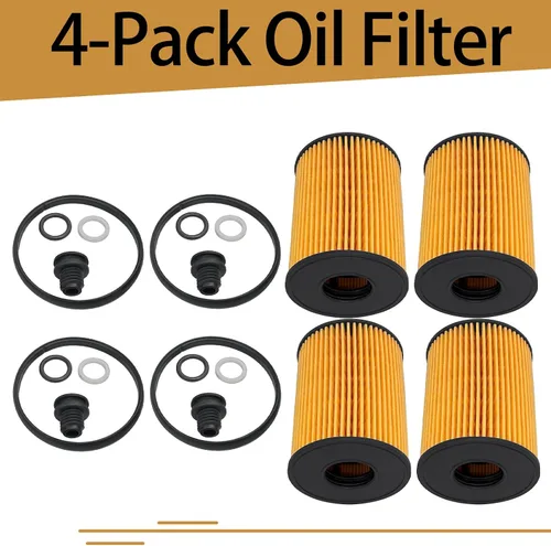 Miniatura 8 de 26350-2S000 Filtros de aceite compatibles con Hyundai Santa Sonata Tucson Cruz Fe Kia Sorento 2.5L 2020-2022 Reemplazar 21513-23001, paquete de 4