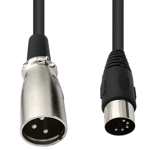 Seadream MIDI 5 pines DIN macho a XLR cable macho de 3 pines (1.64 pies)