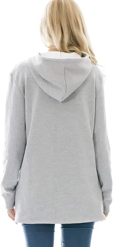 Miniatura 5 de Bearsland - Sudadera de lactancia y maternidad para mujer, con bolsillos y capucha