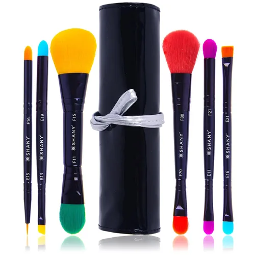 Miniatura 3 de SHANY Juego de brochas de maquillaje 8 piezas esenciales para maquillaje profesional, sin estuche