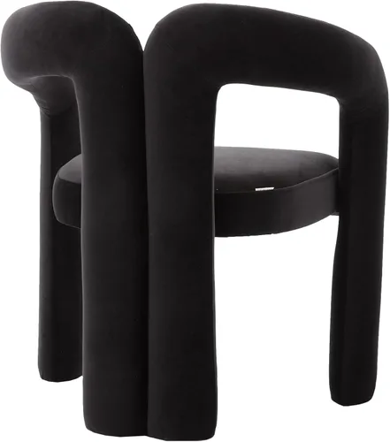 Miniatura 6 de Juego de 2 sillas de comedor modernas, de diseño contemporáneo, silla decorativa tapizada de tela Boucle, cómoda silla auxiliar para cocina