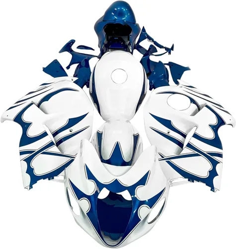 Miniatura 13 de Carenado completo azul mate para Suzuki 1997-2007 GSXR 1300 Hayabusa Gen1 inyección ABS plásticos posventa carrocería kit de carrocería 1998 1999