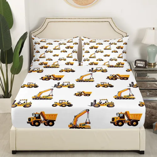 Miniatura 4 de Erosebridal Juego de ropa de cama de cocodrilo para niños, tamaño individual, lindo juego de sábanas de cocodrilo de dibujos animados para niños
