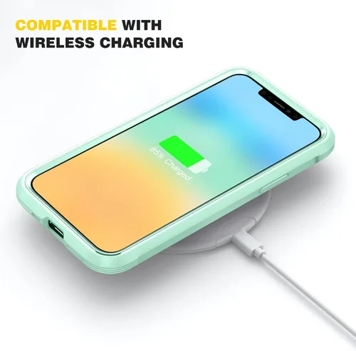 Miniatura 309 de Diaclara Funda diseñada para iPhone 16, mejorada [protección completa de la cámara], carcasa resistente de cuerpo completo con protector de pantalla