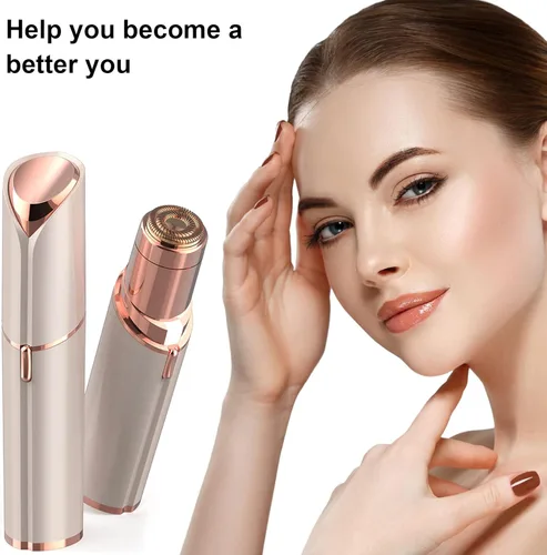 Miniatura 7 de LinMei Cabezales de repuesto para depilación facial para mujer, generación 2 para acabado táctil, herramienta de eliminación de vello facial Rose