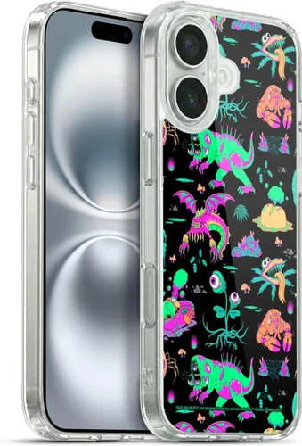 Miniatura 108 de Head Case Designs Funda de gel con licencia oficial de Rick and Morty Aliens Season 3 [protección de grado militar] compatible con Apple iPhone 12