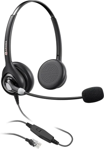 Miniatura 8 de Arama Auriculares de teléfono para teléfonos Yealink RJ600Y1 RJ9 Auriculares con cable para oficina con micrófono cancelación de ruido compatibles