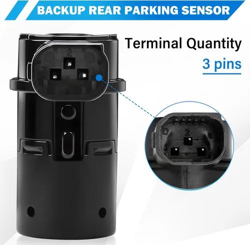 Miniatura 2 de Paquete de 4 sensores de asistencia de estacionamiento trasero compatibles con Ford F150 F250 F350 E-150 E-250 Escape Explorer Lincoln Mercury