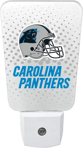 Miniatura 26 de Party Animal Luz nocturna LED del equipo de la NFL, con sensor automático y 3 ajustes de luz, diseño delgado de 5 pulgadas que se adapta a enchufes
