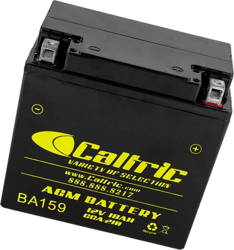 Miniatura 7 de Caltric Agm - Batería compatible con Yamaha Waverunner Gp760 Gp800 Gp800R Gp1200 Gp1300R Gp1800