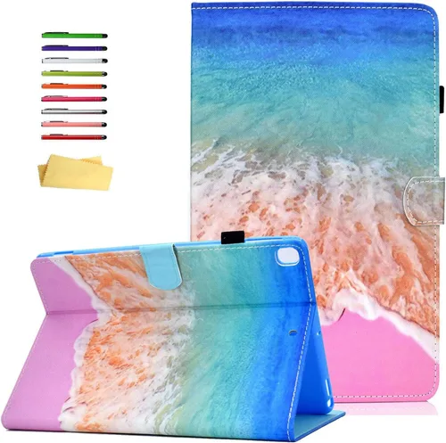 Miniatura 9 de Funda para iPad de 6ª/5ª generación de 9.7 pulgadas 2018/2017, para iPad Air 2/Air 1 con soporte, soporte para lápices, bolsillo