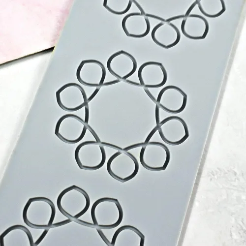 Miniatura 6 de Molde de encaje de silicona para fondant de flores 3D, tapete comestible de azúcar, tapete de encaje de impresión de fondant, tapete de encaje