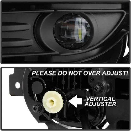Miniatura 3 de ACANII - Para Mazda CX-5 2017-2021 Luces antiniebla LED Parachoques Lámparas de Parachoques con Swith+Kit de Arnés Par de Conductor y Pasajero