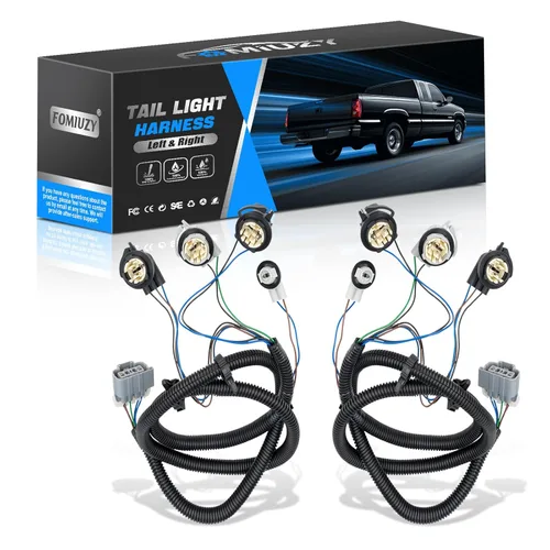 Miniatura 8 de Kit de Arnés de Cableado Directo de Luz Trasera del Lado Izquierdo del Conductor Compatible con Chevy Silverado 1500 1500HD 2500HD 3500 2003-2007