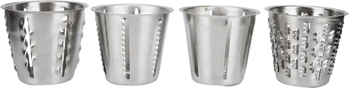 Miniatura 9 de Cortador de verduras multifuncional manivela cortador de verduras rallador procesadores de alimentos con 5 cuchillas de acero inoxidable para cocina