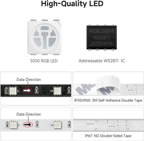 Miniatura 3 de WS2811ALL, Blanco (White PCB)