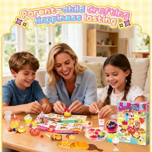 Miniatura 4 de Alritz Juego de juguetes de comida en miniatura, mini postres para hacer bebidas, kit de manualidades, pastel de fresa simulado, juego de alimentos