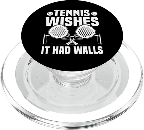 Miniatura 7 de Tennis Wishes It Had Walls Pádel Pádel PopSockets Adhesivo PopGrip