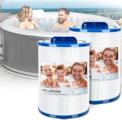Miniatura 7 de Filtro de spa 6CH-940 reemplaza el filtro de repuesto PWW50P3 Filbur FC-0359, jacuzzis Aber 03FIL1400, Waterway 817-0050 PWW50 certificado con NSF50
