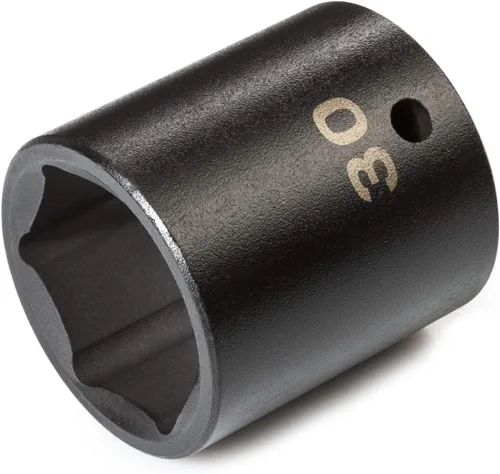 Miniatura 31 de TEKTON SID22132 Dado de impacto de 6 puntos de 1 17/64 pulgadas (32 mm) impulsor de 1/2 pulgada