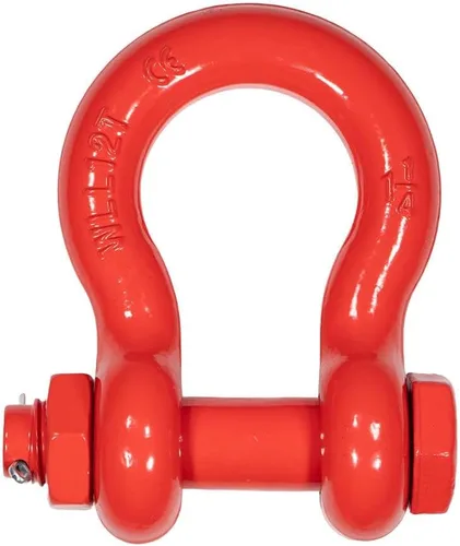 Miniatura 16 de Mytee Products - Grillete de anclaje forjado de 5/8" de acero al carbono con tornillo de aleación, 3.25 toneladas (6,500 libras) de capacidad de 20
