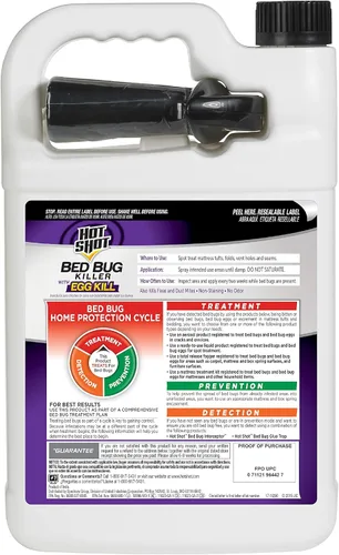 Miniatura 2 de Hot Shot insecticida para chiches listo para usar, 3 oz., paquete de 4