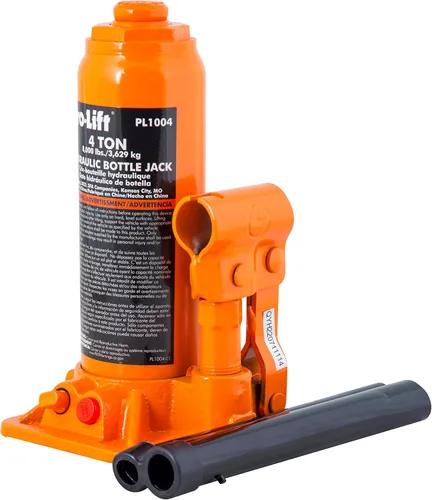 Miniatura 2 de Pro-Lift Gato hidráulico de botella de 4 toneladas, gato portátil para automóvil, capacidad de 8000 libras con mango de bomba para automóvil, sedán