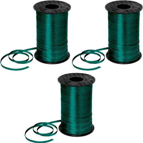 Miniatura 20 de PMU Tira de cinta rizadora negra de 500 yardas x 3/16 pulgadas para envolver regalos, decoración de cumpleaños, celebraciones, fiestas, accesorios