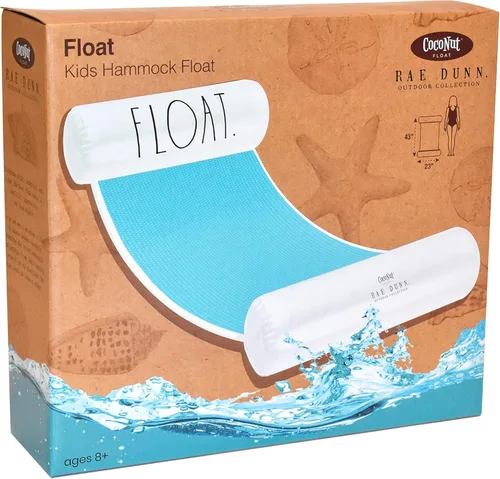 Miniatura 7 de Rae Dunn x CocoNut Float - Flotador de hamaca para niños, tamaño infantil, inflable, flotador de silla de montar y silla de descanso, versátil