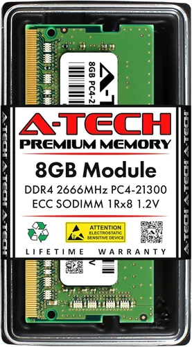 Miniatura 5 de A-Tech Reemplazo de 1 GB RAM para Synology DDR2-800-1GB DDR2 800 MHz PC2-6400 SODIMM Memoria no ECC sin búfer compatible con RS2211RP+, RS2211+