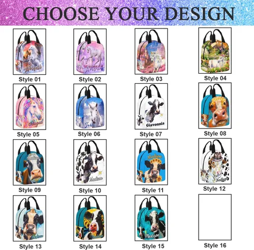 Miniatura 148 de Texto personalizado Elefante desgaste gafas mochila mochila mochila casual Daypack bolsa para mamá niñas, color86-4, Mochilas Daypack