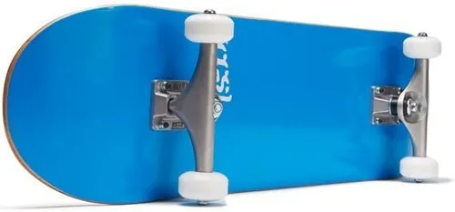 Miniatura 4 de [CCS] Patineta completa Madera de arce Grado profesional Totalmente montado con herramienta de patinaje y calcomanías Adultos, niños, Azul