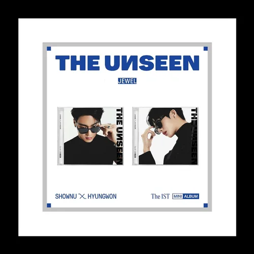 Monsta X Shownu X Hyungwon THE UNSEEN 1st Mini Album Contenido+Tarjeta Foto+Seguimiento Sellado (Jewel Hyungwon Version)