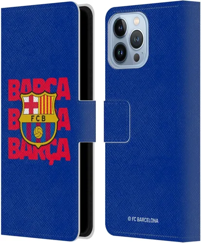 Miniatura 128 de Head Case Designs Funda de piel con licencia oficial del FC Barcelona Barca Crest Graphics para iPhone 11