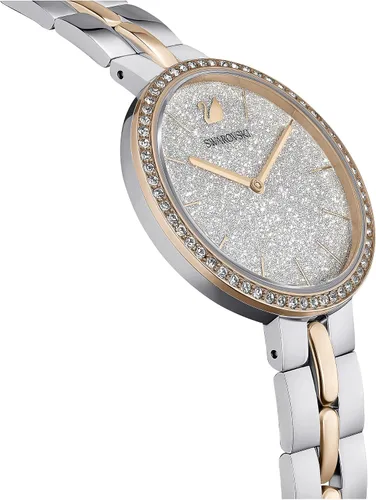 Miniatura 5 de Swarovski Cosmopolitan Crystal Watch, Clear Crystals, Rose Gold Tone Finish, Swiss Made, Part of The Cosmopolitan Watch Collection