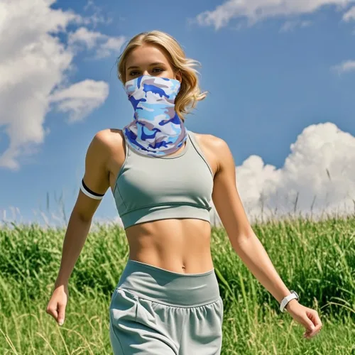 Miniatura 3 de Paquete de 8 polainas para el cuello, pasamontañas, bandana de caparazón, máscara facial de enfriamiento con protección UV para hombres y mujeres