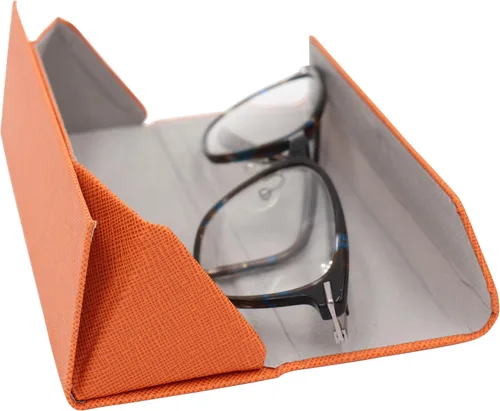 Miniatura 92 de Real Sic Funda para lentes de sol para hombres y mujeres, soporte magnético plegable para lentes de sol, inspirado en el color sólido
