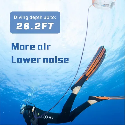 Miniatura 6 de Aire 1, Ventilador de buceo aprobado por aerolínea, Sistema de buceo sin tanque, Tanque de buceo recargable portátil, Compresor de aire impermeable