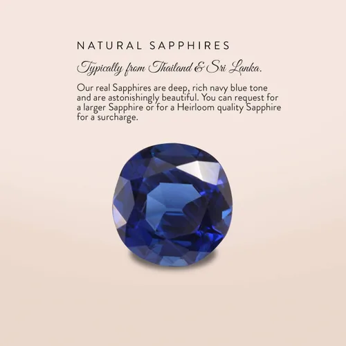 Miniatura 5 de Diamondere Anillo de compromiso de diamantes y piedras preciosas de talla corazón natural y certificado en oro blanco de 14 quilates Anillo