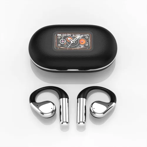 Miniatura 6 de Auriculares inalámbricos con ganchos para las orejas, auriculares deportivos Bluetooth 5.4 de oreja abierta, auriculares impermeables sobre la oreja