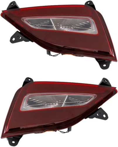Miniatura 7 de KarParts360 Luz trasera compatible con Hyundai Santa Fe 2019 2020 lado del pasajero Reemplazo para HY2883106 92406-S1000 2-Rojo