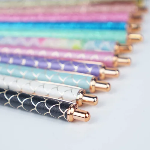 Miniatura 5 de U-RIGHT 12 bolígrafos elegantes para diario, bonitos bolígrafos para mujeres, bolígrafos retráctiles y divertidos para enfermeras, camareras
