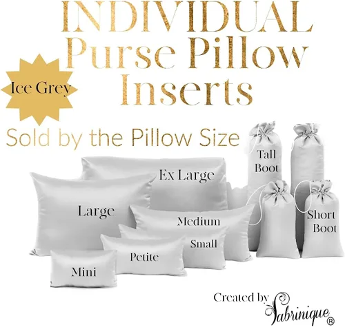 Miniatura 28 de Purse Insert Pillows - Custom Cushioned Handbag Fillers Shaper Inserts to Maintain Small to Large Purses