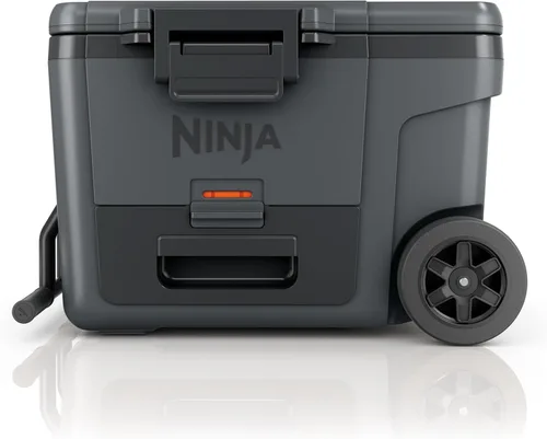 Miniatura 13 de Ninja Enfriador Enfriador FrostVault de 45QT con ruedas Aislado con cajón de almacenamiento Temp Dry Mantiene el hielo frío durante días
