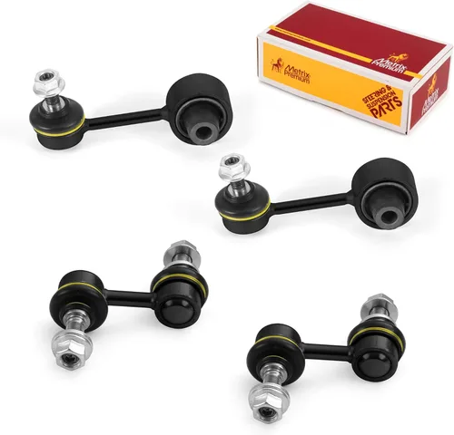 Miniatura 45 de Metrix Premium Piezas de Chasis - Kit de 4 Piezas de Enlace de Barra Estabilizadora Delantera y Trasera Compatible con Mercury Mariner 2009-2011