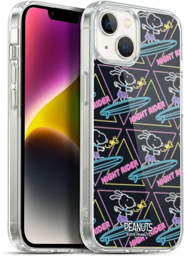 Miniatura 138 de Head Case Designs Peanuts Tropical Surf Snoopy Aloha Disco Gel Funda con licencia oficial [protección de grado militar] compatible con Apple iPhone