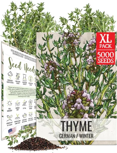 Miniatura 11 de Seed Needs Semillas de albahaca para plantar hierbas de albahaca tailandesa, reliquia sin OMG y sin tratar, cultiva un jardín de hierbas culinarias