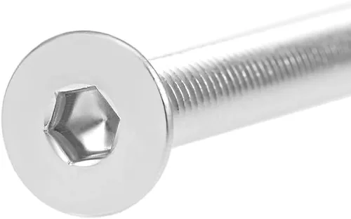 Miniatura 3 de uxcell Tornillos de máquina de cabeza plana M5x30mm Tornillo hexagonal interno 304 pernos de fijación de acero inoxidable 10 piezas