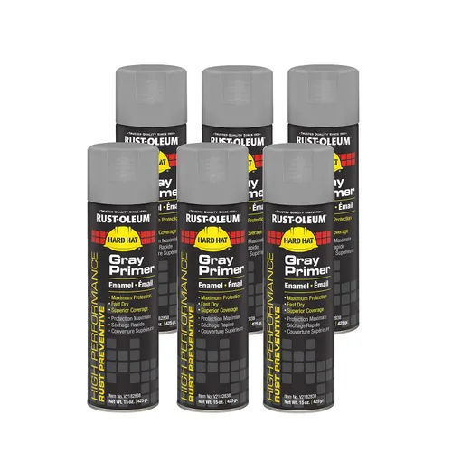 Miniatura 26 de Rust-Oleum V2196838 - Pintura en aerosol de esmalte preventivo de óxido V2100 de alto rendimiento, contenedor de 20 onzas líquidas, relleno de 15